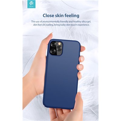 Cover in Silicone e protezione camera per iPhone 11 Pro Nera