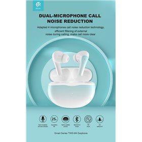 Auricolare TWS wireless EM412 con ENC TWS-M4 Bluetooth V.5,2