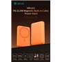 Power Bank Ultra12 10000mAh PD 22.5W Magnetico con Cavo Tipo-C Integrato Arancione