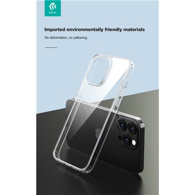 Cover Trasparente Morbida in TPU per iPhone 14 Pro Anti Ingiallimento