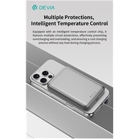 Power Bank Ultra12 10000mAh PD 22.5W Magnetico con Cavo Tipo-C Integrato Grigio