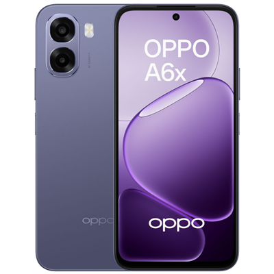 OPPO A6X 4+128GB Black Purple - Brand