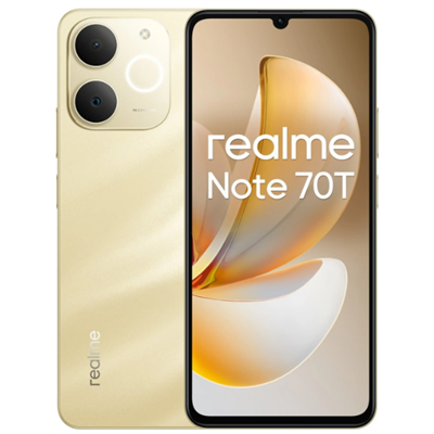 Realme Note 70T 4+256GB Beach Gold - Brand