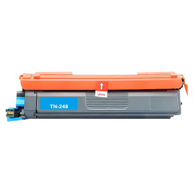 CON CHIP Toner per Brother TN-248XL ciano 2300pag.