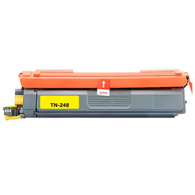 CON CHIP Toner per Brother TN-248XL giallo 2300pag.
