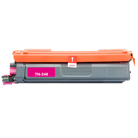 CON CHIP Toner per Brother TN-248XL magenta 2300pag.