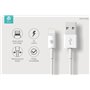 Cavo Dati Carica  USB Lightning iPhone e iPad IOS 1 metro Bianco