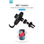 Supporto telefono gravitÃ  carica wireless 10W da presa aria