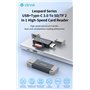 Lettore di schede SD/TF 2 in 1 ad alta velocitÃ  USB+TypeC 3.0 5Gpbs serie Leopar