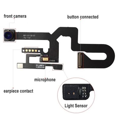 Telecamera frontale sensore di prossimitÃ  per iPhone 8 Plus