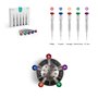 Set 5 Giraviti Refox Alta qualitÃ  Rice Series RS-2 per riparazione smartphones