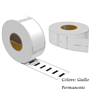 Etichette adesive permanente per DYMO DM-11352Y giallo S0722520 54mm*25mm 500pz