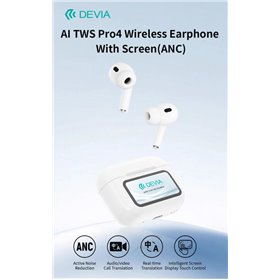 Auricolari TWS con Traduttore simultaneo e AI integrata con display rd ANC