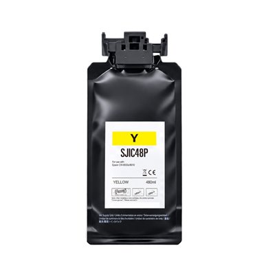 480ml Pigment Com Yellow Epson ColorWorks CW-C8000e C13T55P440