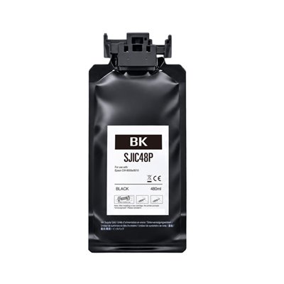 480ml Pigment Com Glossy Black Epson ColorWorks CW-C8000e C13T55P140