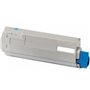 Toner per Oki C5850 43865723 ciano 6000pag.