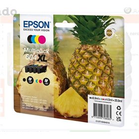 Epson 604XL Serie Ananas Multipack 4 colori Formato XL