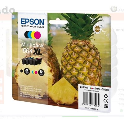 Epson 604XL Serie Ananas Multipack 4 colori Formato XL