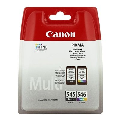 MultiPack Canon PG-545 + CL-546 Originale 8287B005
