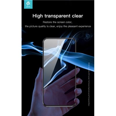 Pellicole Protezione Pellicola in vetro temperato Full 3D iPhone 11 Pro Max Nera