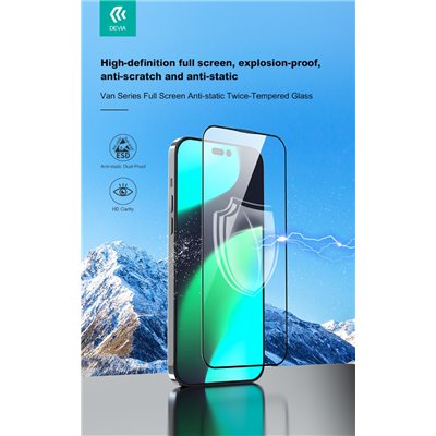 Pellicole Protezione Pellicola protettiva vetro temperato 3D iPhone 14 Pro Max