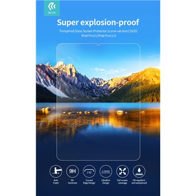Pellicole Protezione Protezione in vetro temperato per iPad Pro 11 2020