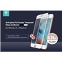 Pellicole Protezione Pellicola vetro Anti Impronte Full per iPhone 7 Plus Bianca
