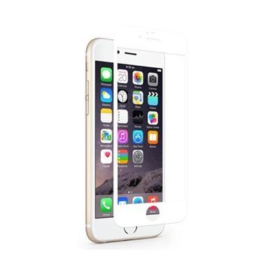 Pellicole Protezione Pellicola vetro temperato Full iPhone 6/6S Bianco 0.26mm