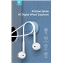 Microfoni & Auricolari Auricolari A1 Digital filo con connettore Tipo-C Bianchi