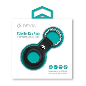 Supporti e Accessori Portachiavi per AirTag Apple in Pelle colore Nero Supporti e Accessori Portachiavi per AirTag Apple in Pelle colore Nero