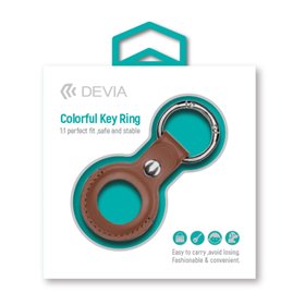 Supporti e Accessori Portachiavi per AirTag Apple in Pelle colore Marrone Supporti e Accessori Portachiavi per AirTag Apple in Pelle colore Marrone