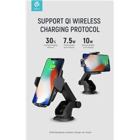 Supporti e Accessori Supporto Smartphone da Auto a GravitÃ  Regolabile Carica Wire