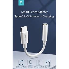 Adattatori & Varie Adattatore Audio per auricolari da spina Tipo-C a Jack 3,5mm