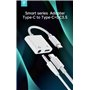 Adattatori & Varie Adattatore da spina Tipo-C a Presa C e Jack cuffia 3,5mm