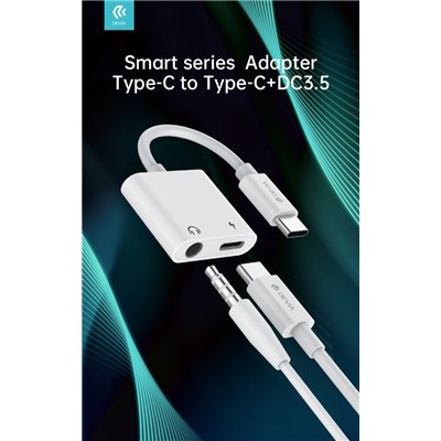 Adattatori & Varie Adattatore da spina Tipo-C a Presa C e Jack cuffia 3,5mm