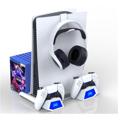 Gaming iPega P5023A Stazione di ricarica e raffreddamento per PS5