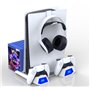 Gaming iPega P5023A Stazione di ricarica e raffreddamento per PS5