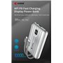 Power Bank Power Bank Certificato MFI cavi Lightning e Tipo-C 10.000 mah