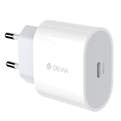 Carica Batterie Carica batterie Super rapido Out Tipo-C sistema PD 20W Bianc