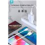 Carica Batterie Suit Carica Batteria 2,4A 1 Uscita e Cavo Usb A - Type-C