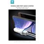 Carica Batterie Suit Carica Auto 3,1A 2 Out + Cavo Lightning per Apple iOS