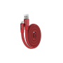Cavi ConnettivitÃ  Cavo Piatto in corda Ring Y1 Micro-Usb 80cm Rosso