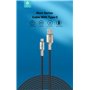 Cavi ConnettivitÃ  Cavo Usb-A - Tipo-C in lega zinco e nylon intrecciato 1.5 mt