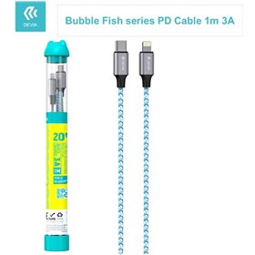 Cavi ConnettivitÃ  Cavo Bubble Tipo-C - Lightning 3A Per carica rapida PD Nero