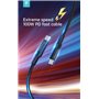 Cavi ConnettivitÃ  Cavo super rapido Tipo-C 1,5 Metri 100 W. Ideale per laptop