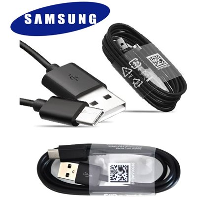 Cavi ConnettivitÃ  EP-DW700CBE Cavo Samsung Type-C Dati Nero in Bulk 1.5 mt
