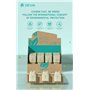 Kit & Espositori Espositore 20 Carica batteria in fibra di paglia ecologici 
