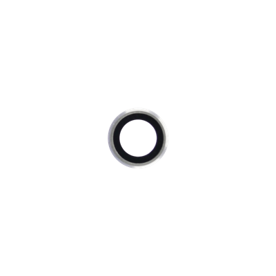 iPhone Serie 4-5-6-7 Cornice e lente fotocamera per iPhone 6S, Silver