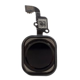 iPhone Serie 4-5-6-7 Pulsante Home Con Flat per iPhone 6 & 6 Plus Nero