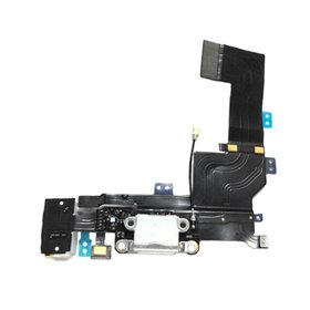 iPhone Serie 4-5-6-7 Connettore Dock Carica Originale Audio per iPhone 5S Bianco
